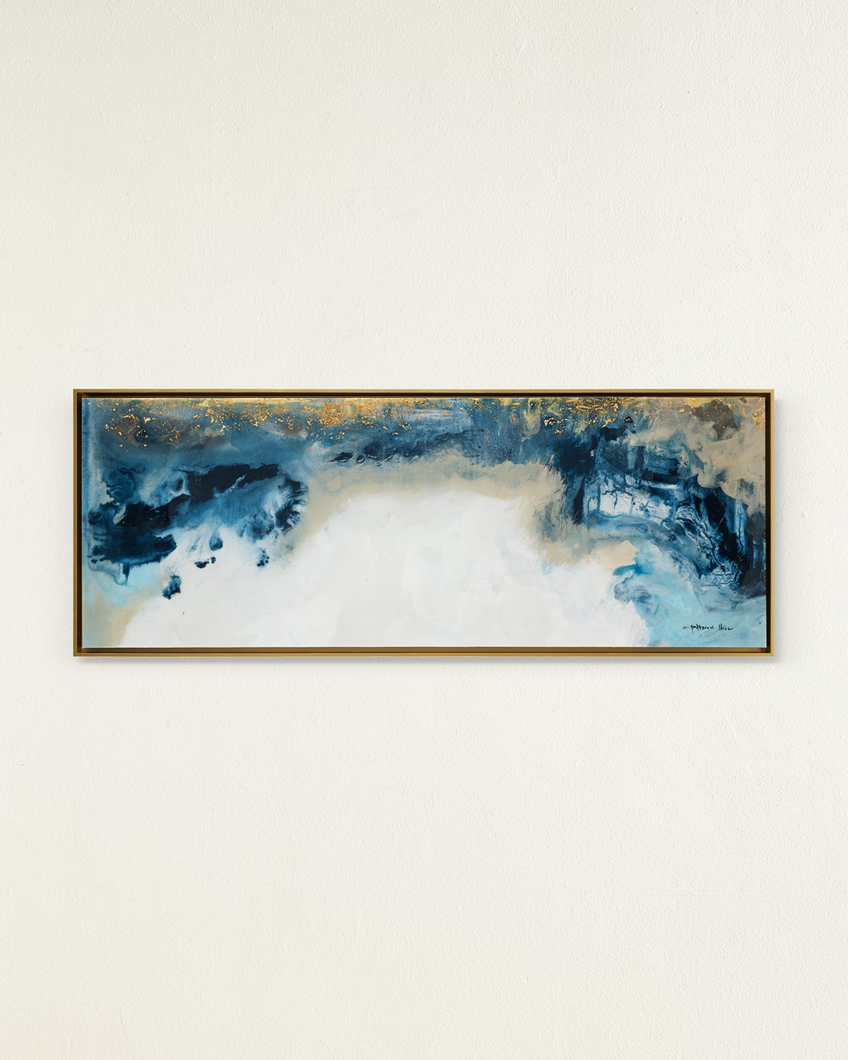John-richard Collection Cosmic Magic Ii Framed Giclee In Blue