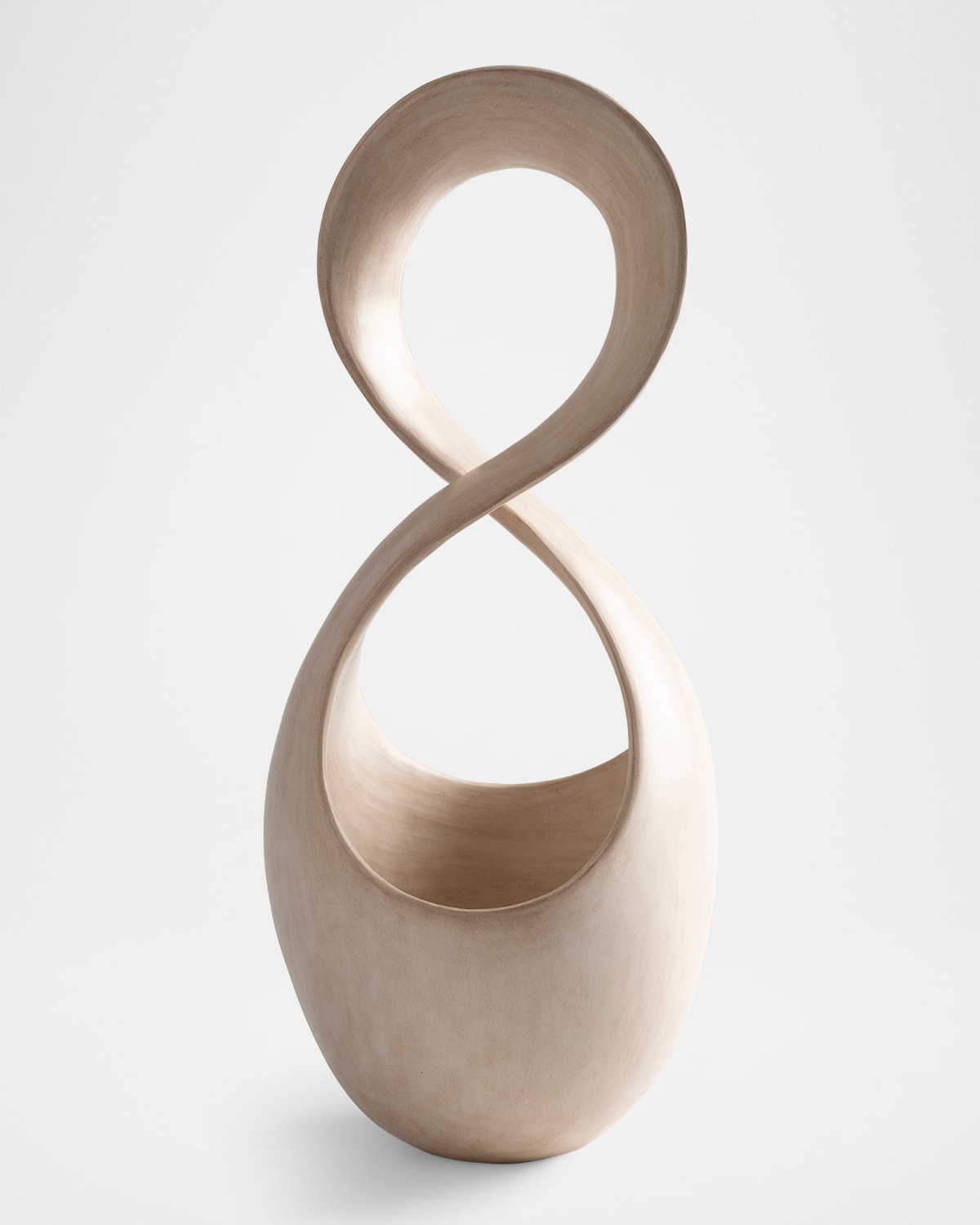 Tina Vlassopulos Hoop Sculpture In Cream