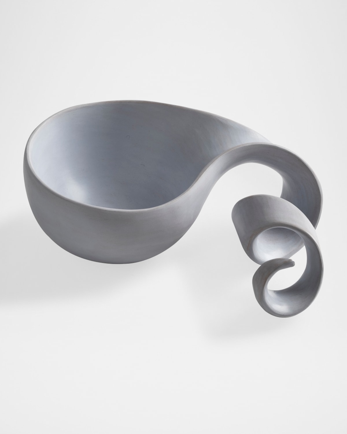 Tina Vlassopulos Low Ribbon Bowl In Blue