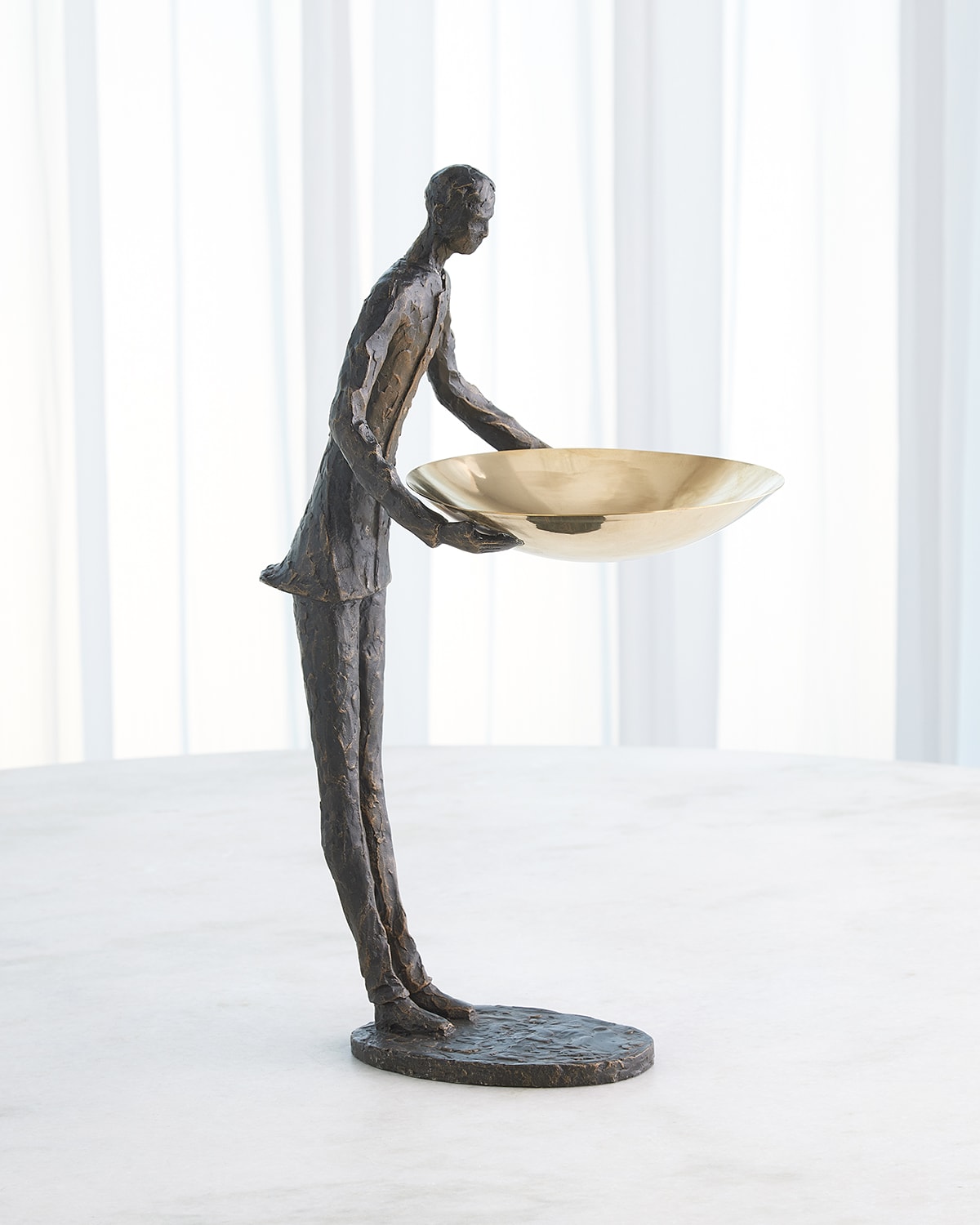 Global Views Wooster Sculpture In Bronze