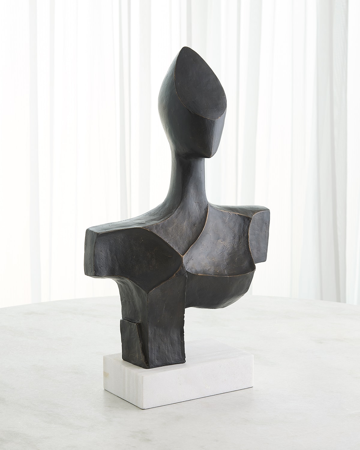 Global Views Expressionist Beauty Sculpture In Black