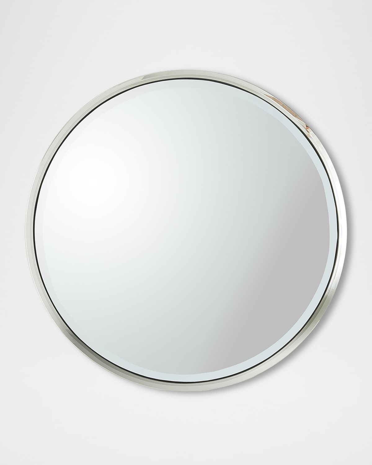 Global Views Hudson Small Wall Mirror In Silver