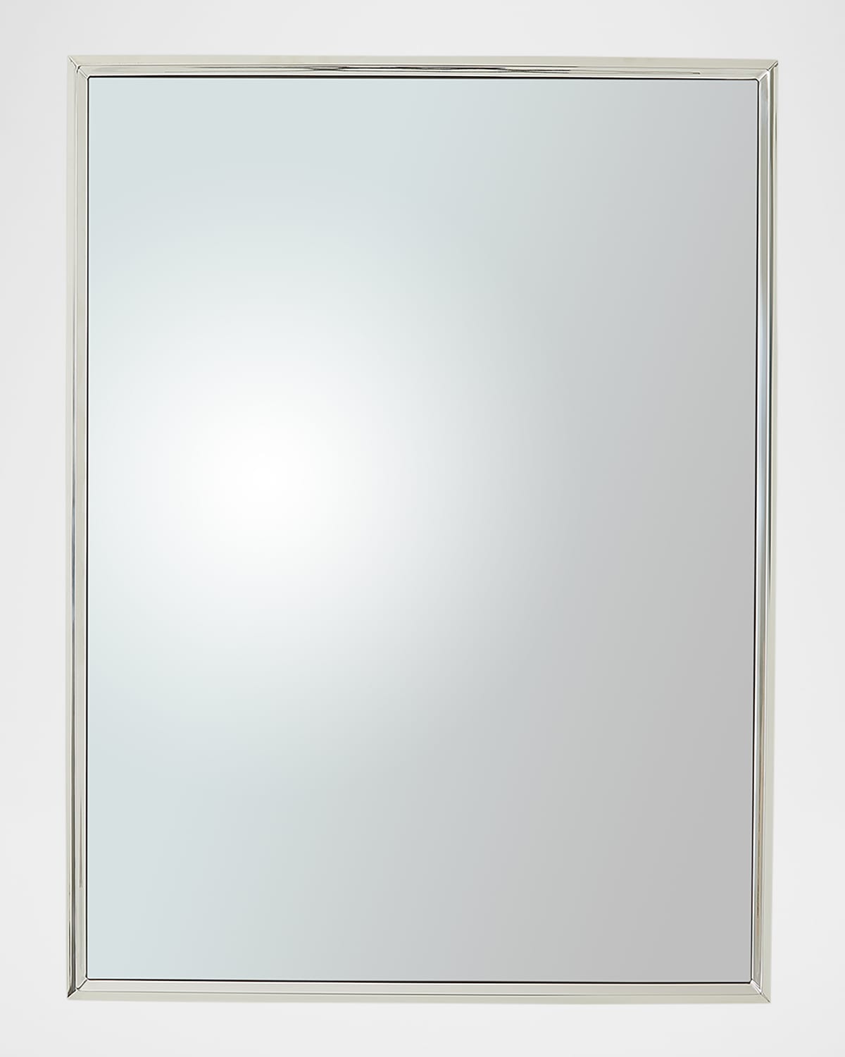Global Views Reeves Large Wall Mirror In Silver