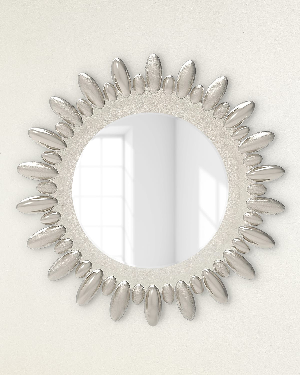 John-richard Collection Celestial 56.5" Wall Mirror In Gray