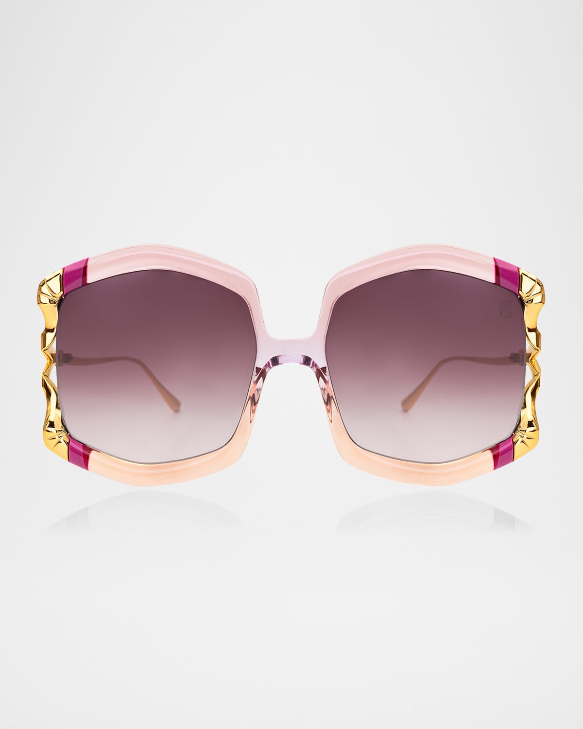 Anna-karin Karlsson La Vie En Rose Sunglasses In Pink