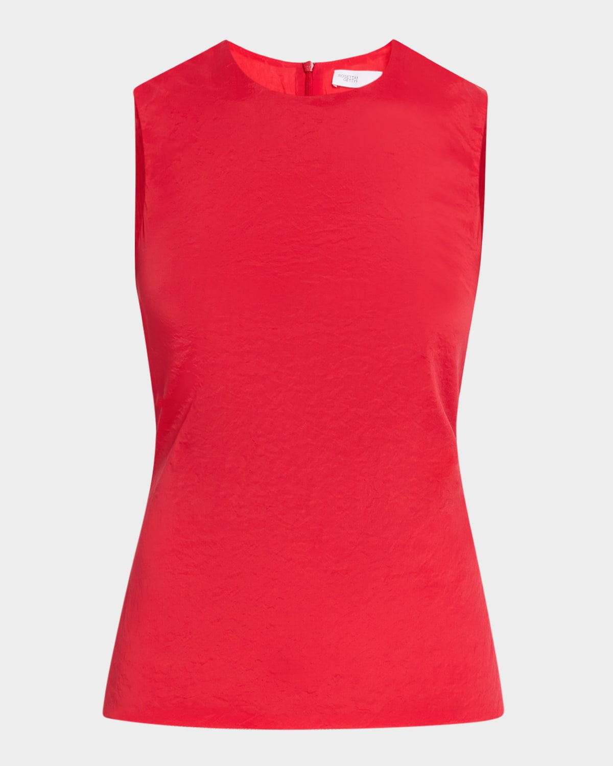 Fitted Crewneck Tank Top