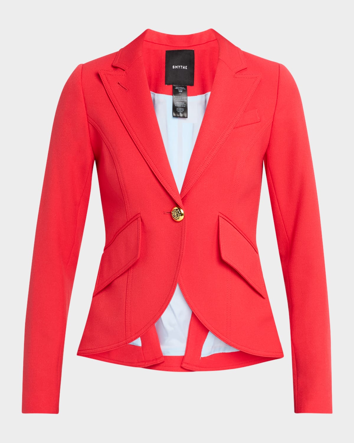 Tailored Single-Breasted Blazer