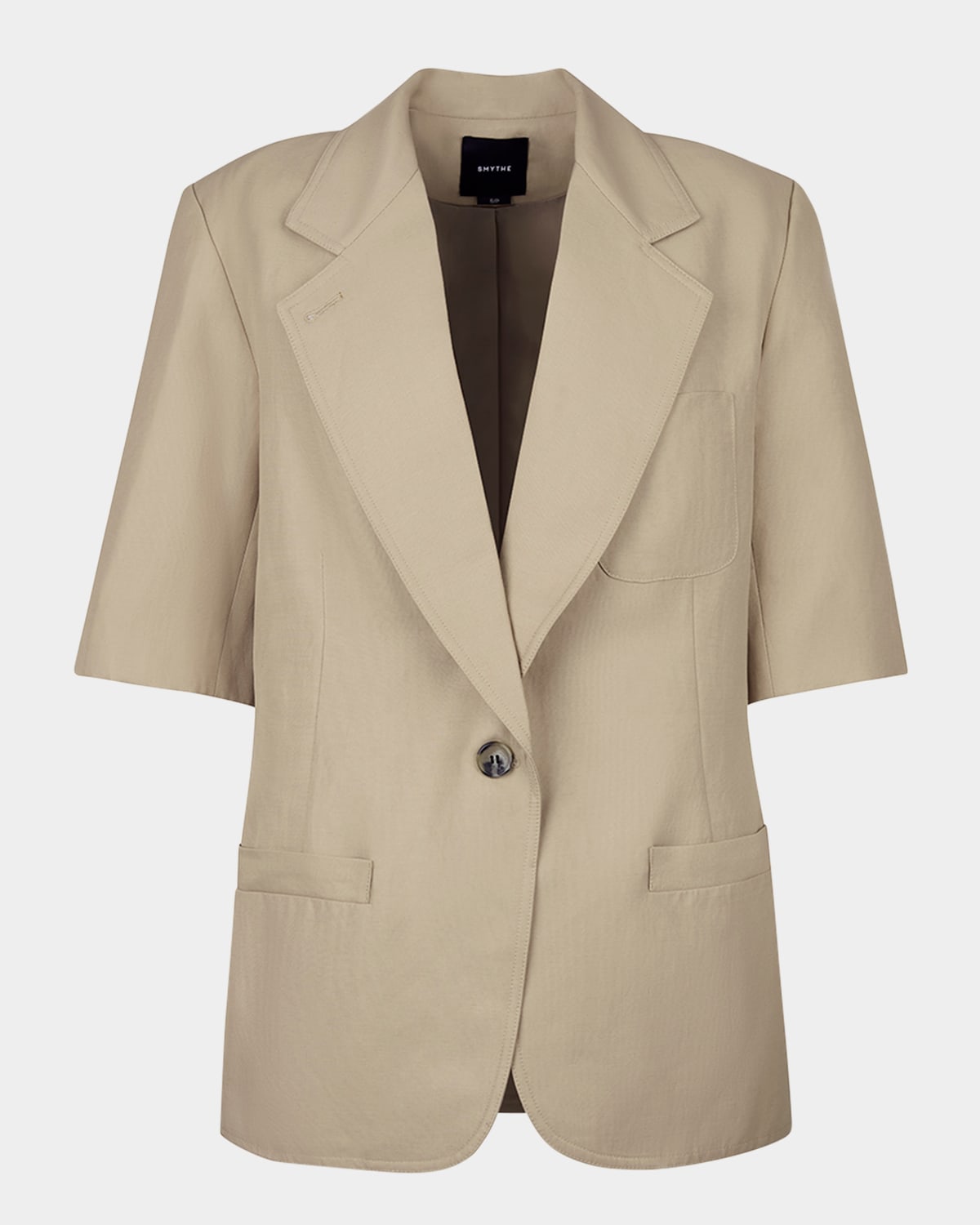 Oversized Short-Sleeve Blazer