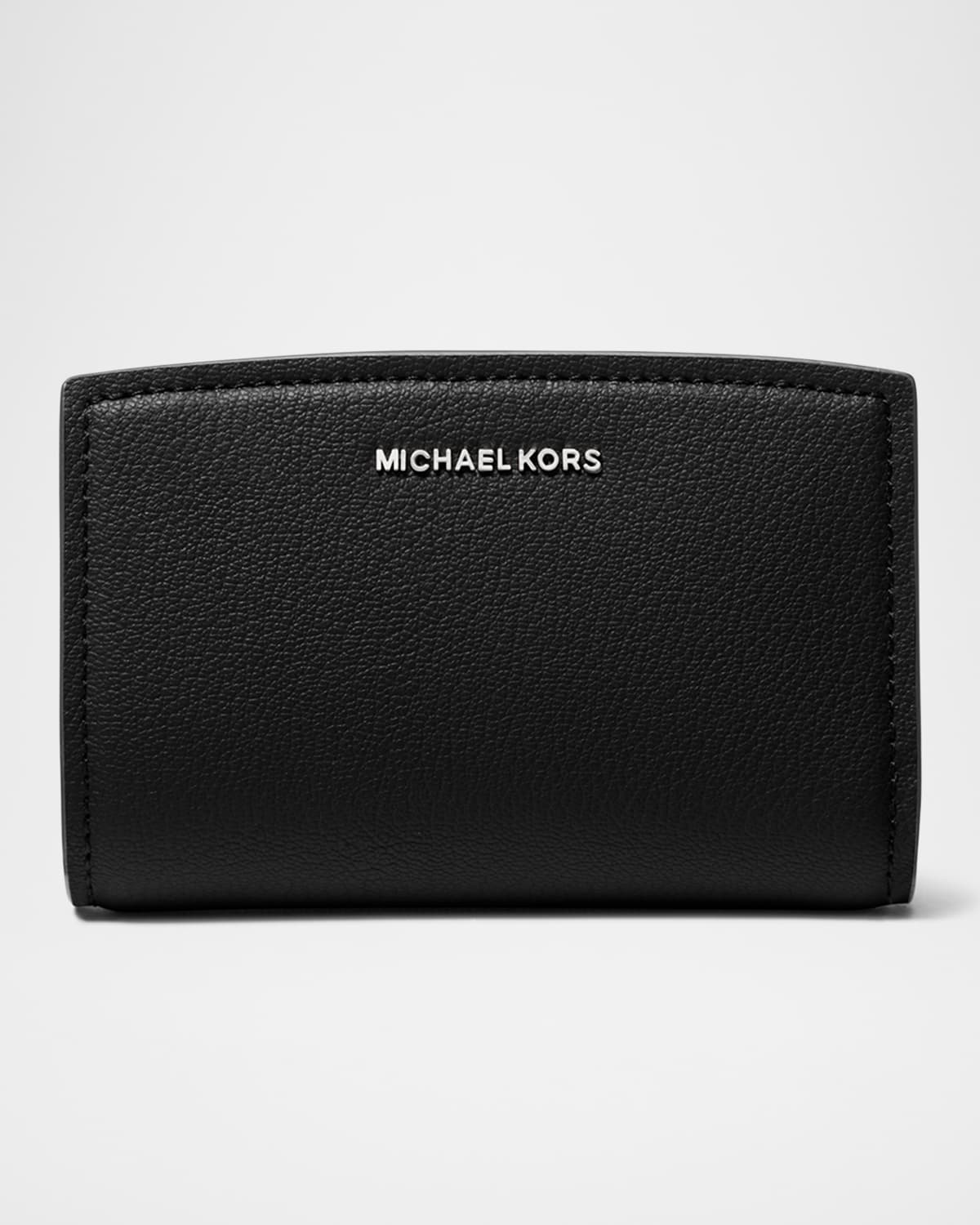 MICHAEL MICHAEL KORS BRYANT MEDIUM BIFOLD LEATHER WALLET 