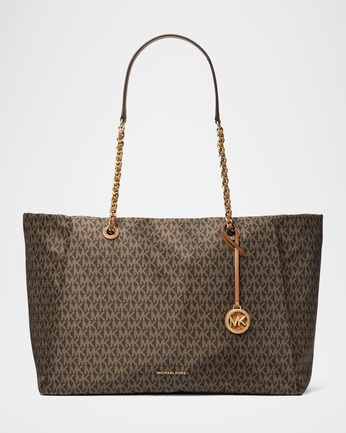 MICHAEL MICHAEL KORS GEORGIA LARGE MONOGRAM TOTE BAG 