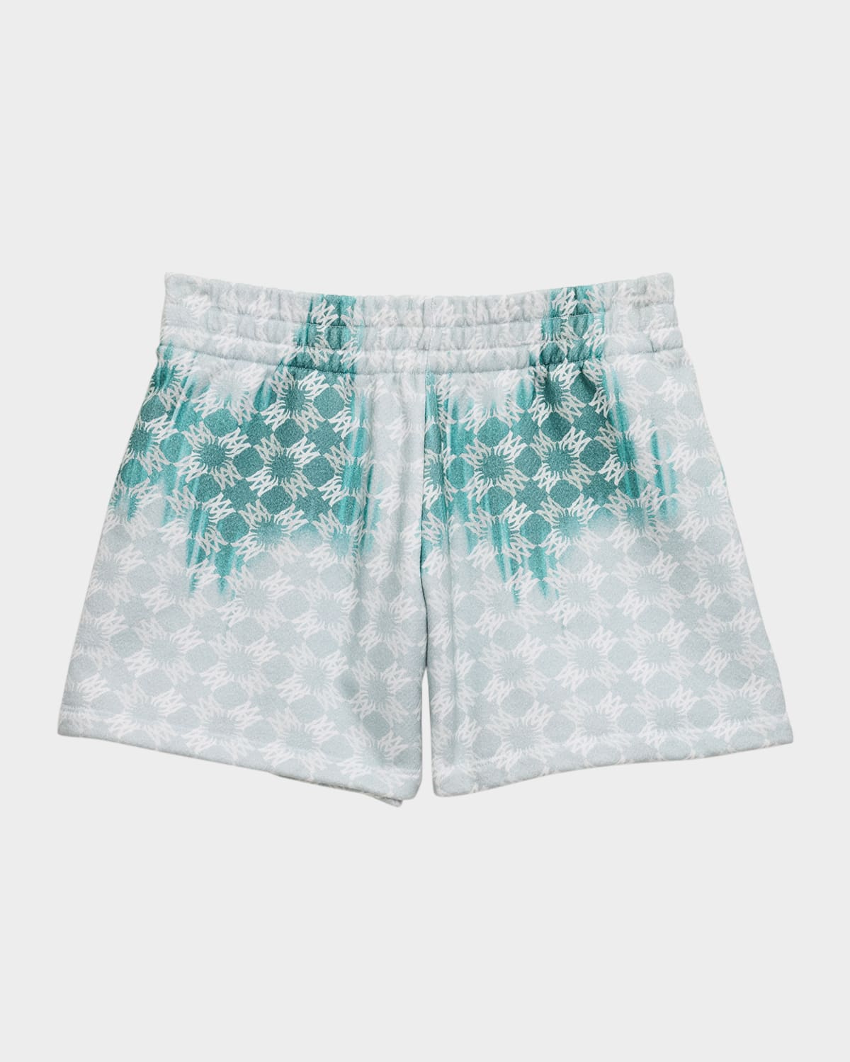 Amiri Boy's 4m Embossed Sweat Shorts In Marine
