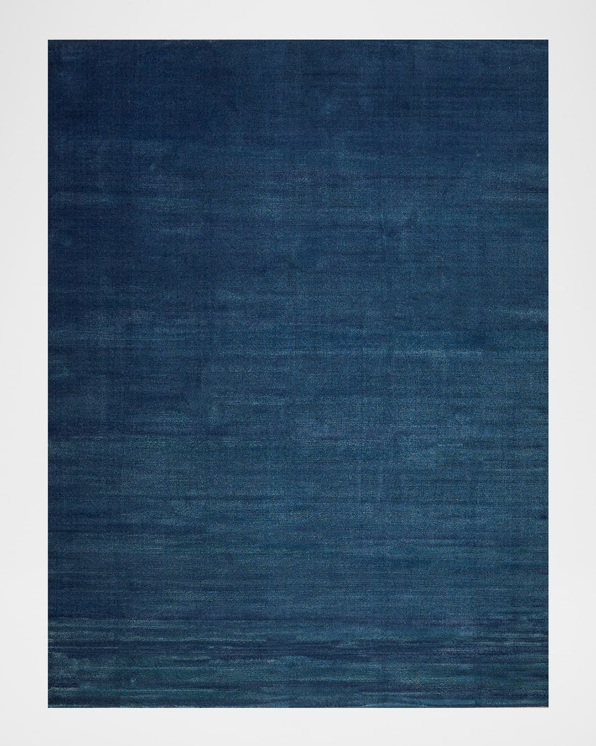 Exquisite Rugs Velutto Hand-loomed Navy Rug, 10' X 14' In Navy