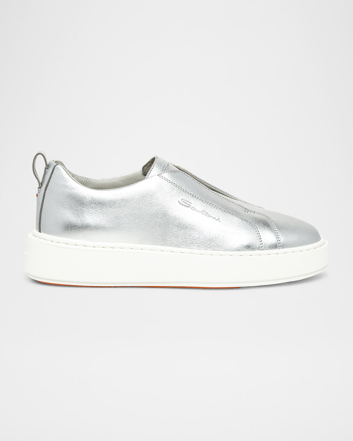 Victory Metallic Slip-On Sneakers