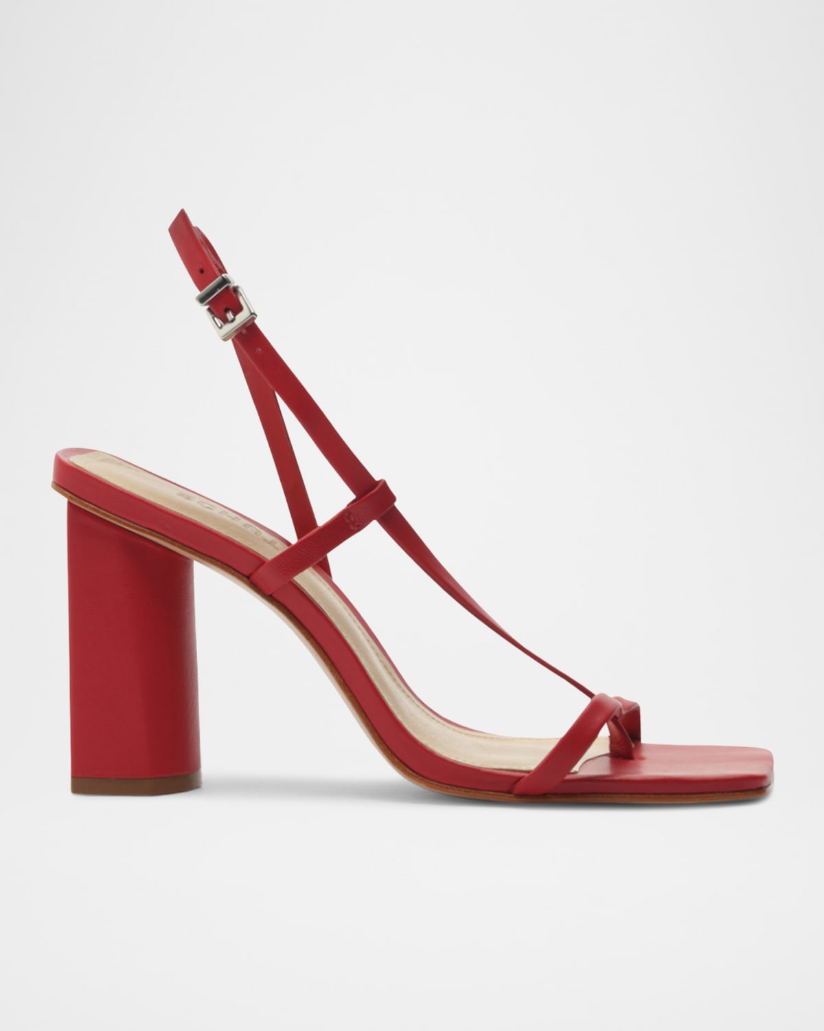 SCHUTZ HELOISE THONG BLOCK-HEEL SLINGBACK SANDALS 