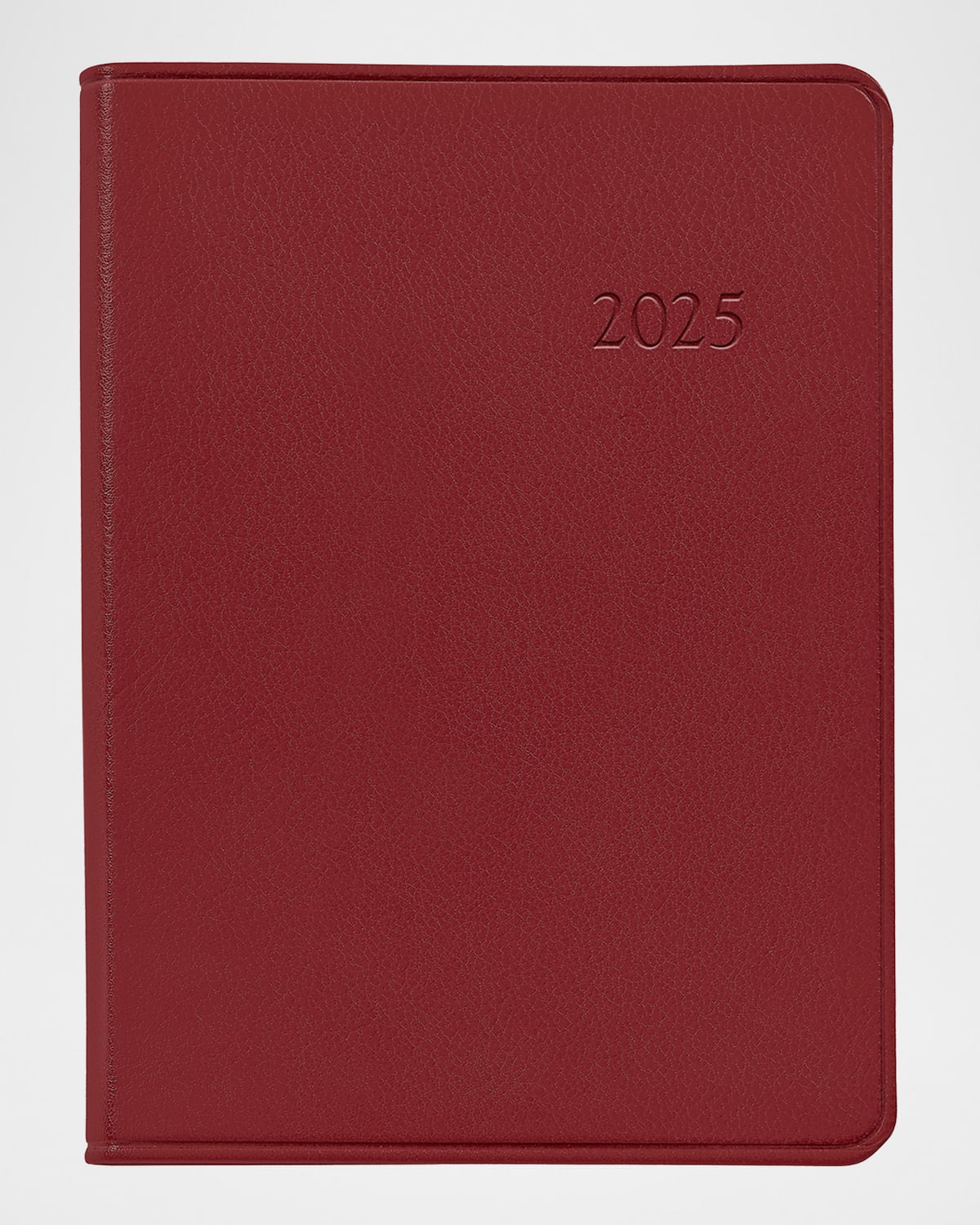 Graphic Image 2025 Leather Notebook In Red
