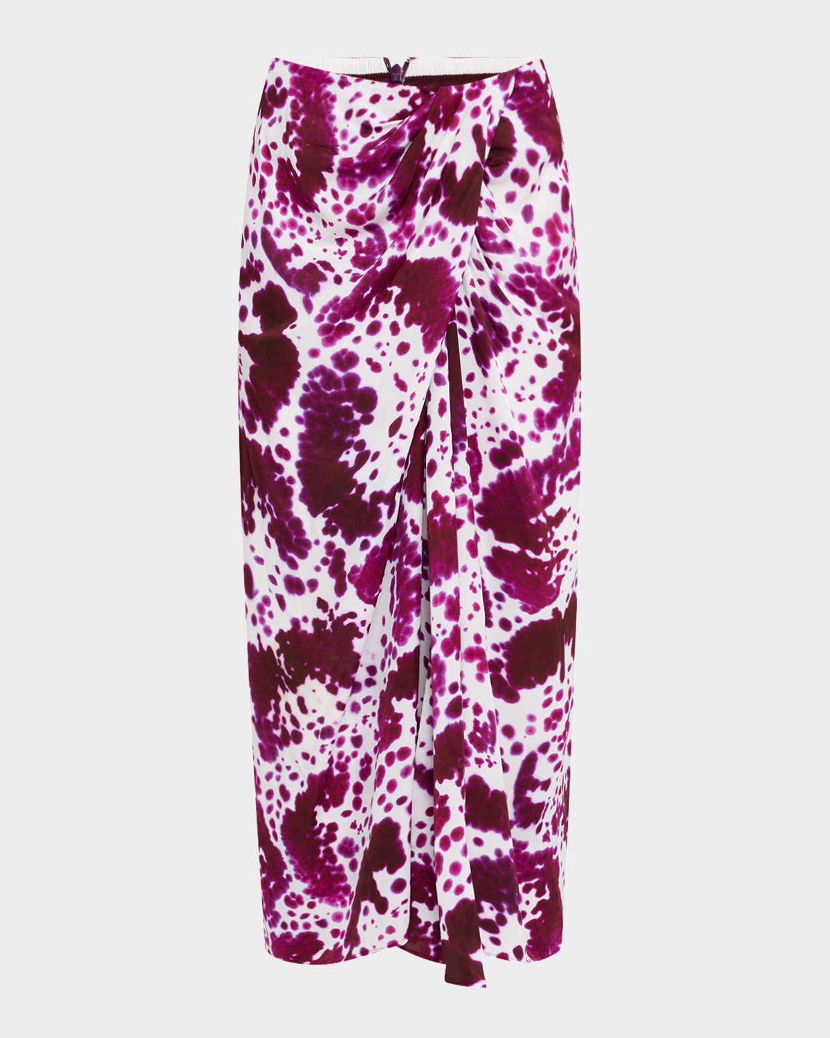 Dries Van Noten Gathered Midi Skirt