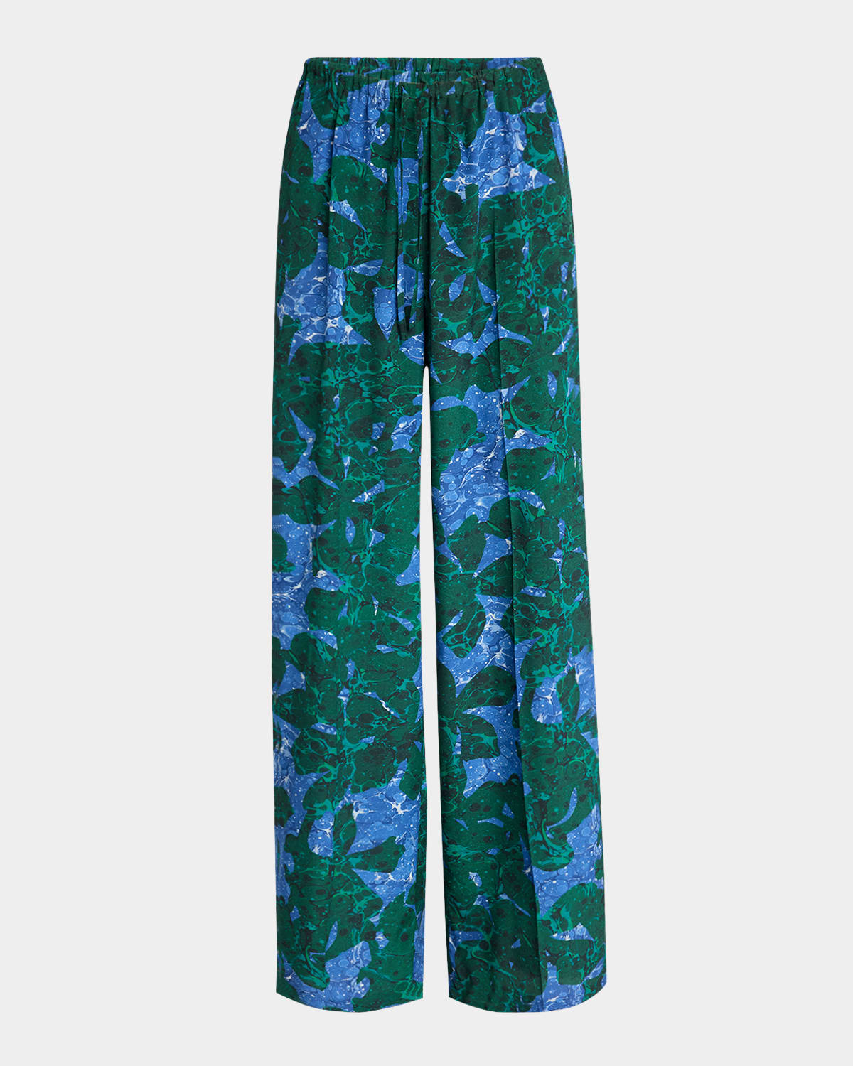 Puvis Printed Straight Leg Long Pants