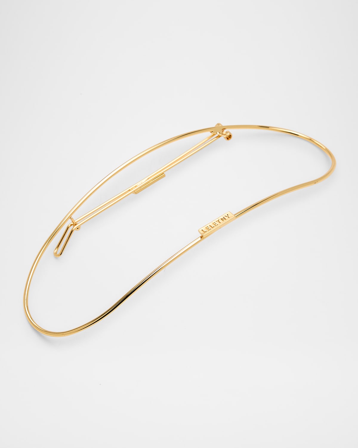 Lelet Ny Vera Glossy Barrette In Gold