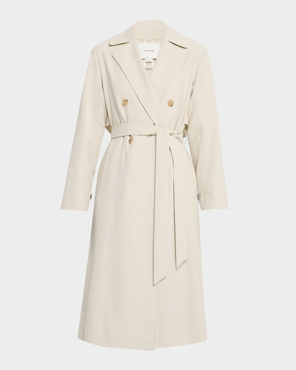 Shop Vince Drapey Trench Coat