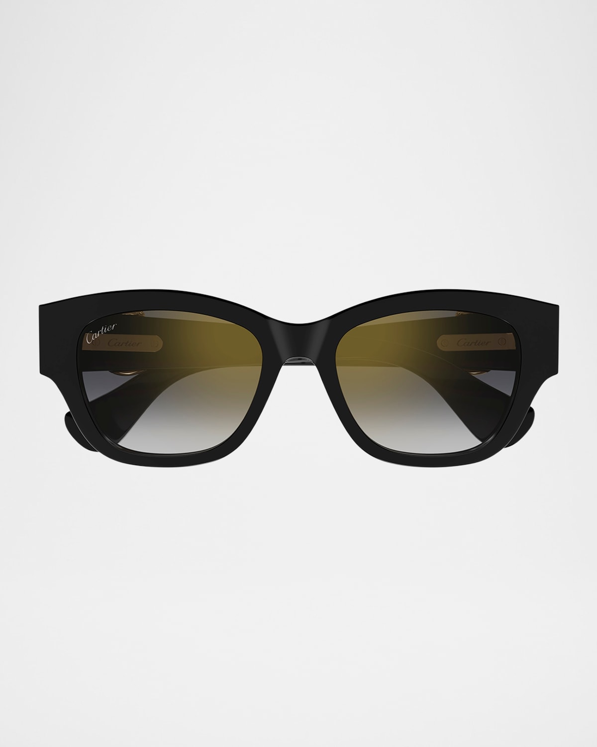 Cartier Acetate Rectangle Sunglasses