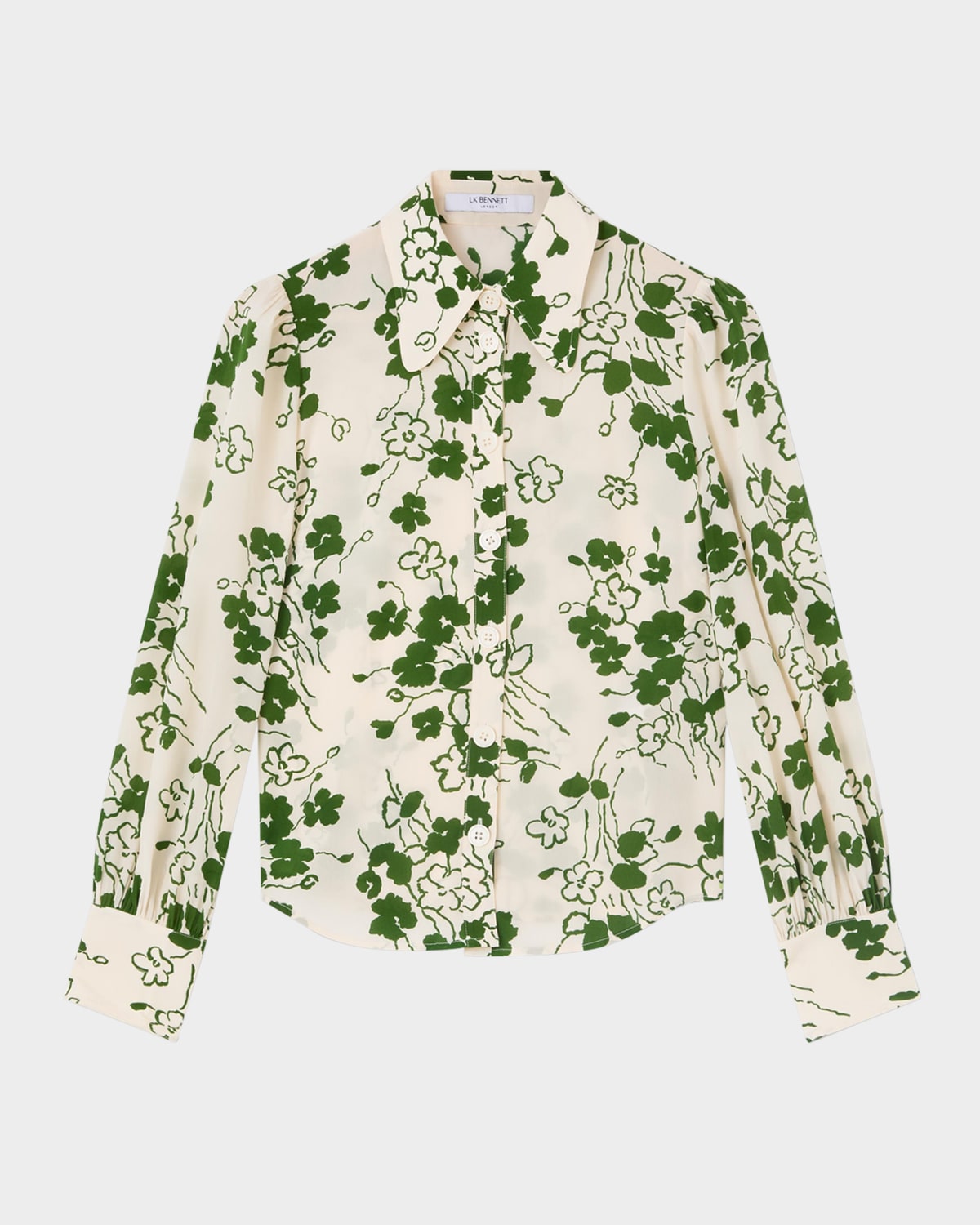 lk bennett silk blouse