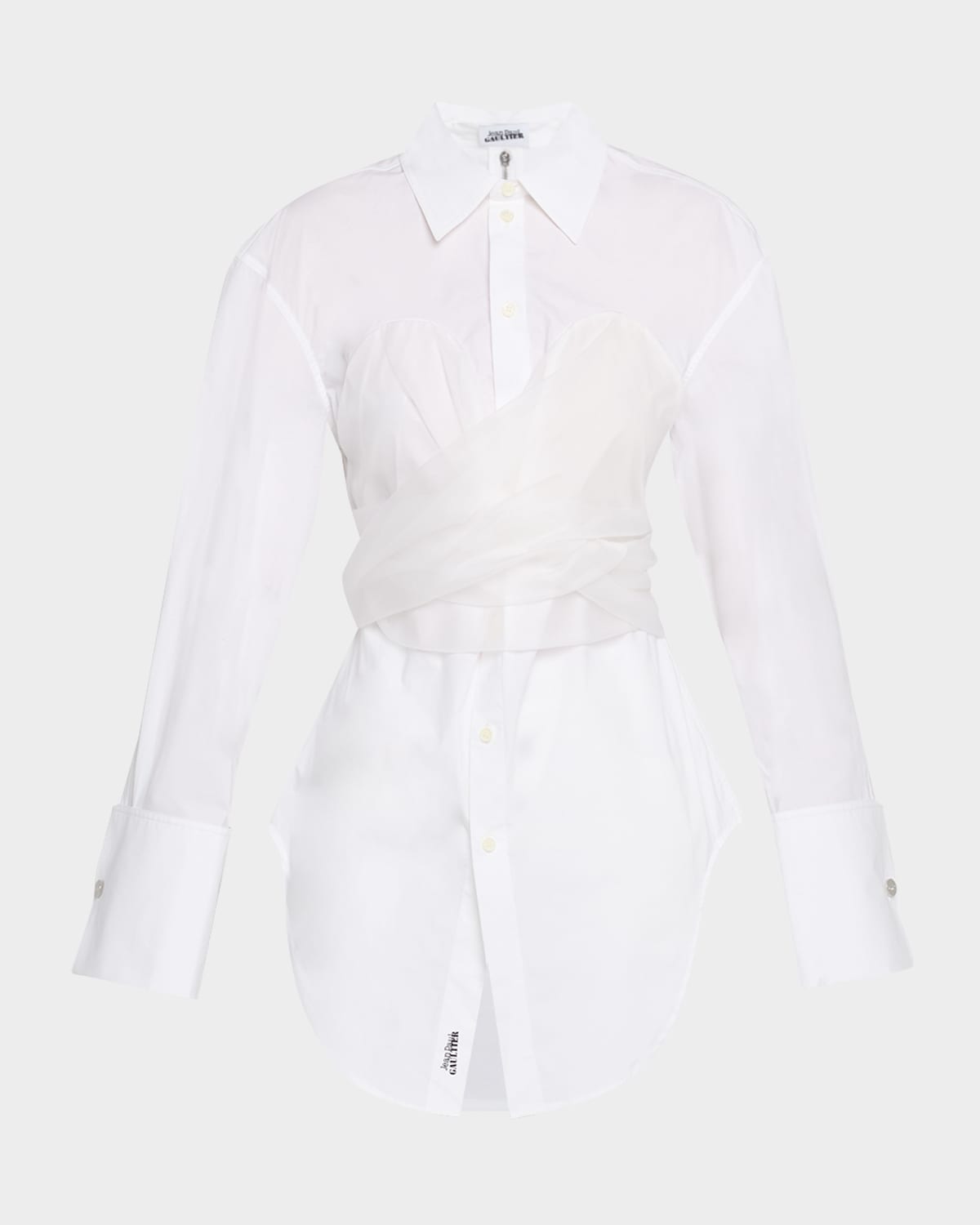 Jean Paul Gaultier Long Draped Shirt