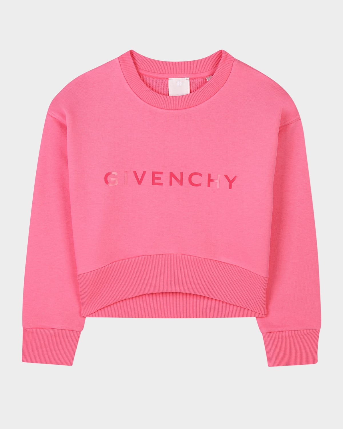 Givenchy Sweatshirt With Print In Rasberry