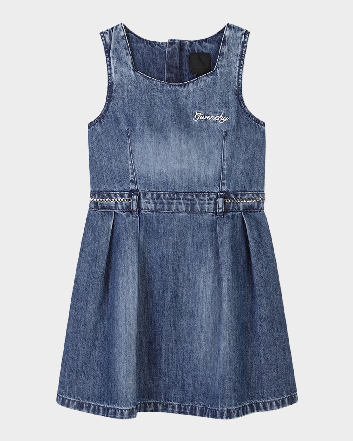Givenchy Denim Dress In Denim Blue