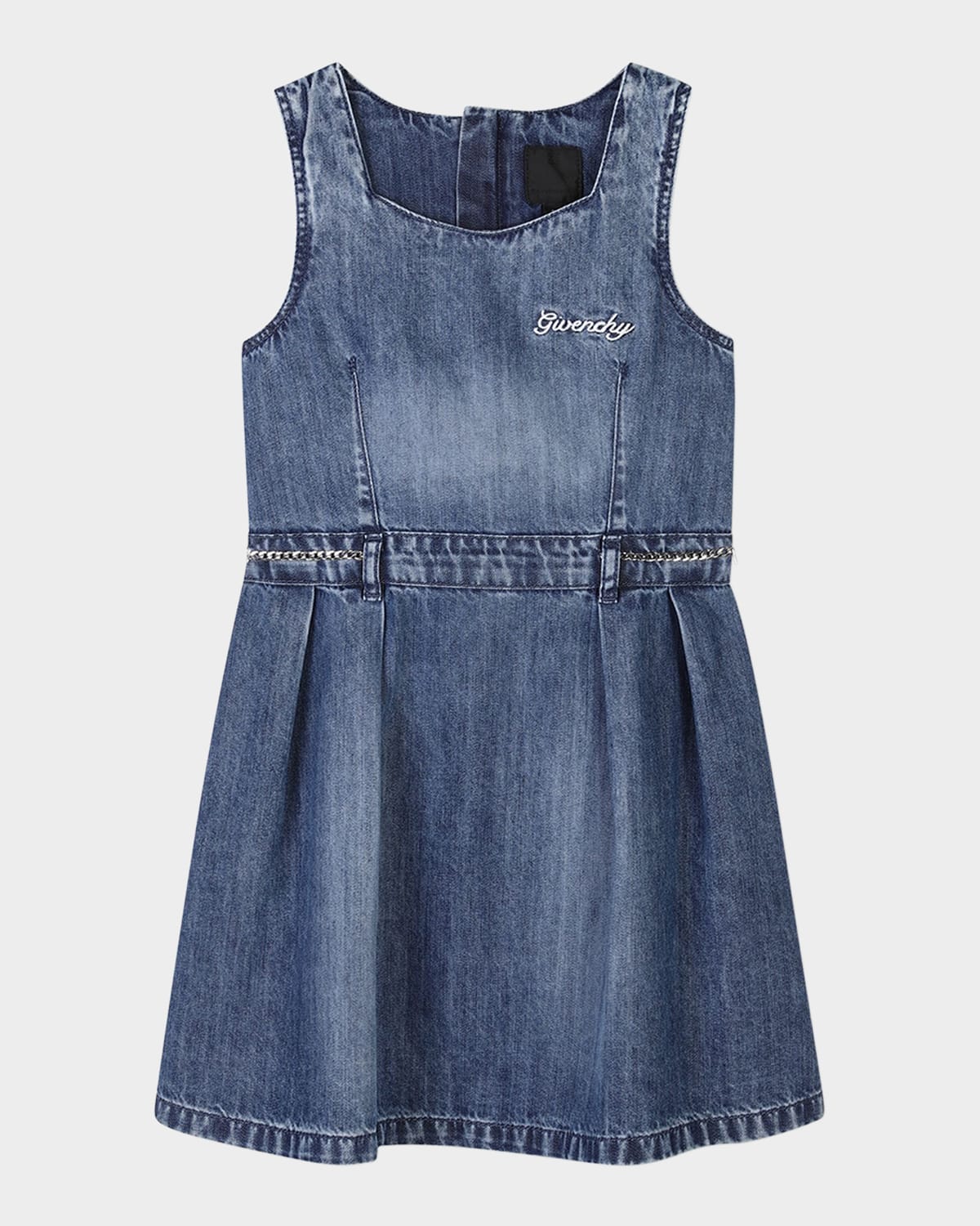 Givenchy Denim Dress In Denim Blue