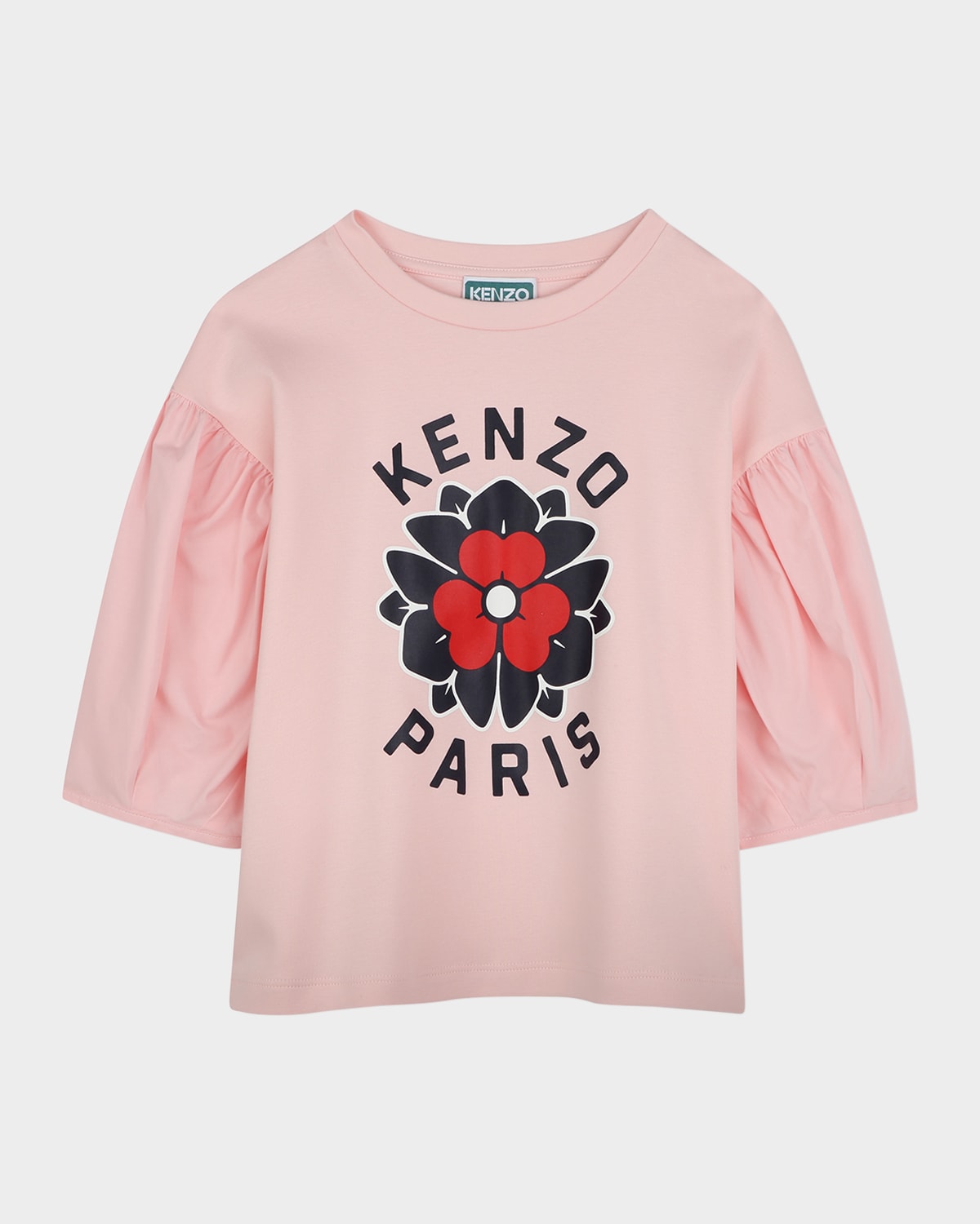 Kenzo Logo-print T-shirt In English Rose