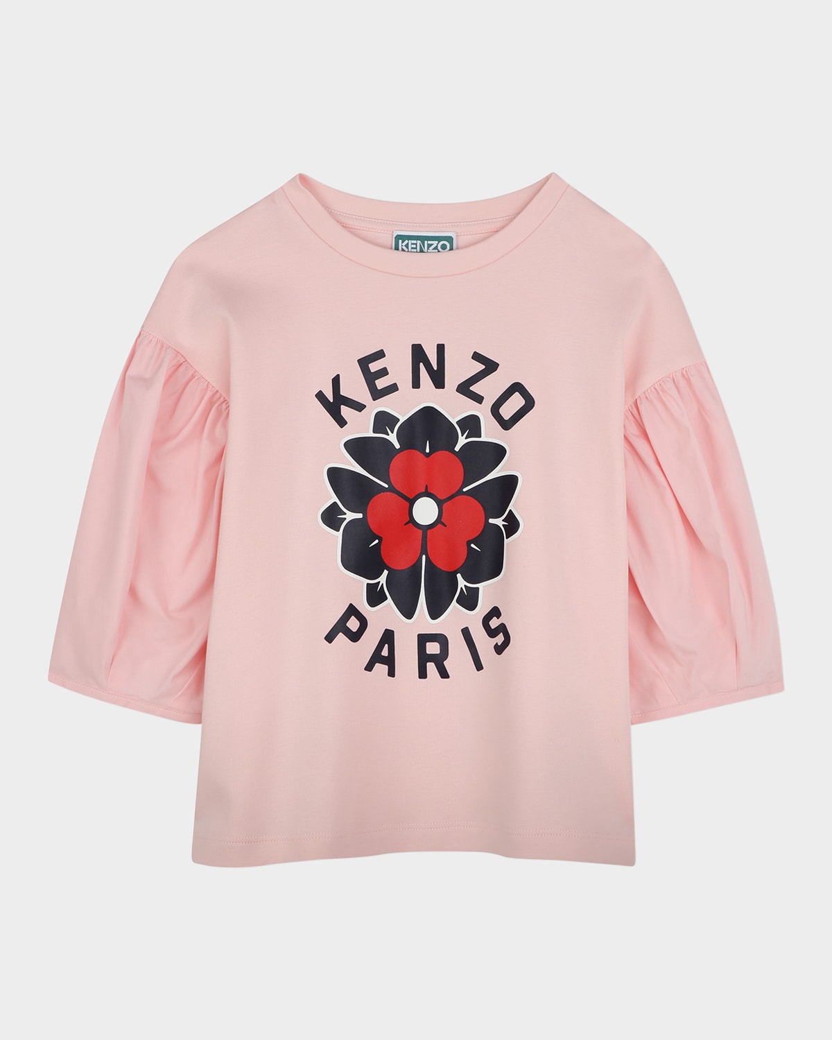 Kenzo Logo-print T-shirt In English Rose
