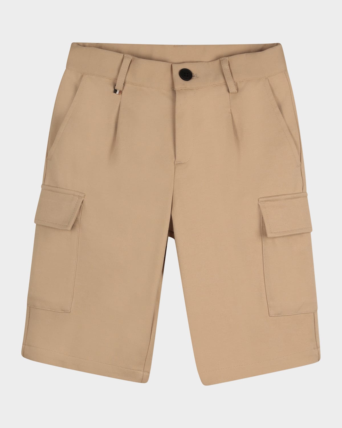 Hugo Boss Boy's Bermuda Shorts In Stone