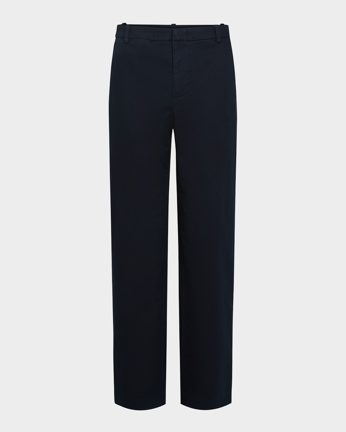 Shop Vince Mid-rise Chino Pants In Coastal