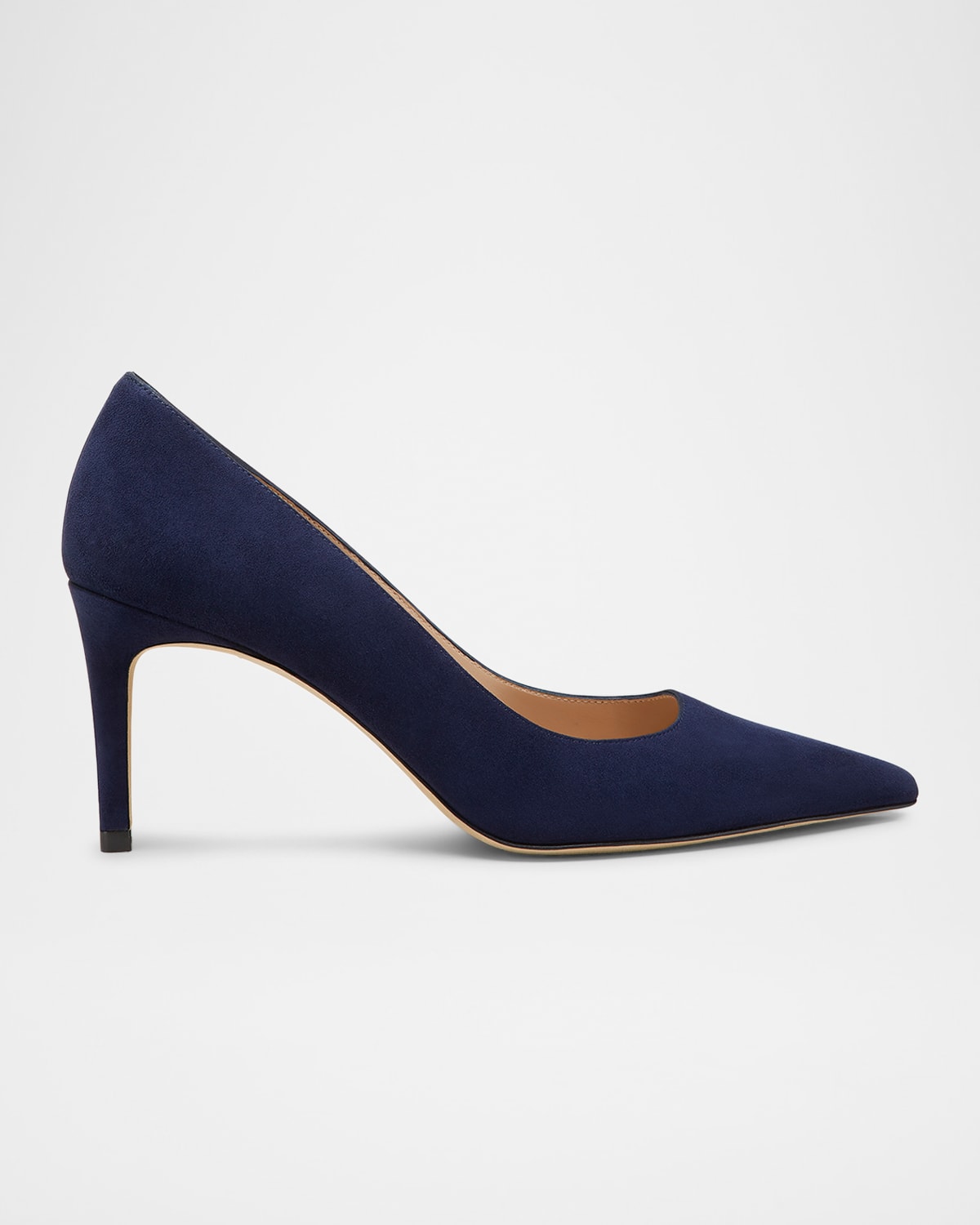 Stuart Weitzman Stuart Suede Stiletto Pumps In Blue