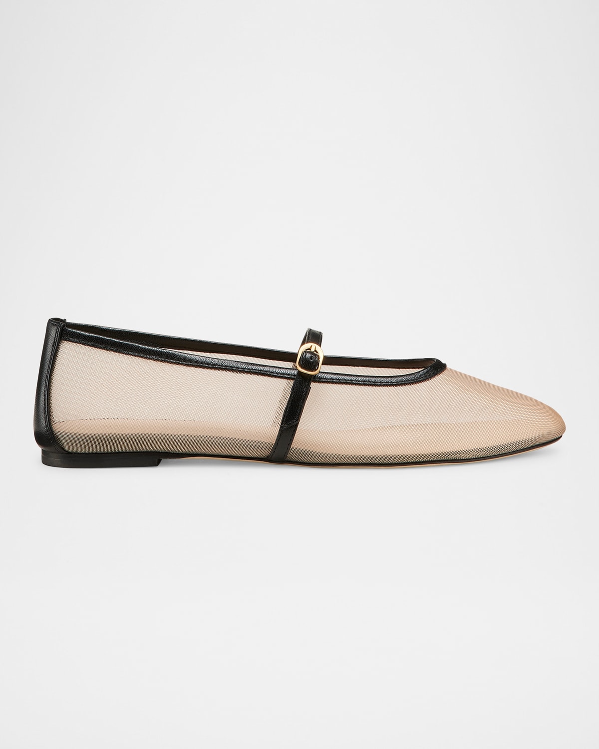 Stuart Weitzman Bareitall Mary Jane In Beige/black