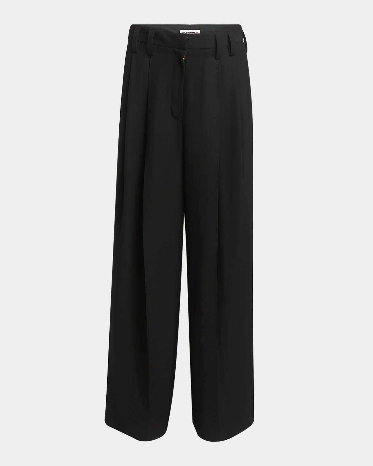 Jil Sander Voluminous Pleated Wide-Leg Pants
