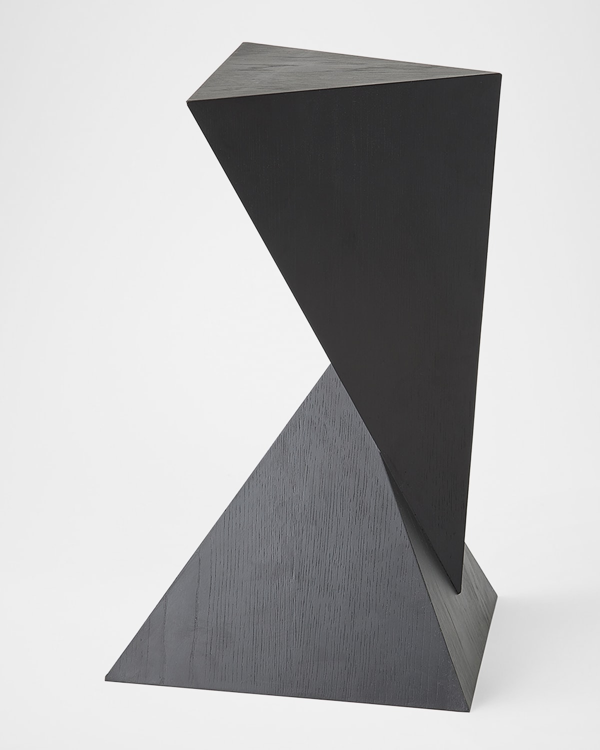 Global Views Spectrum Side Table In Black
