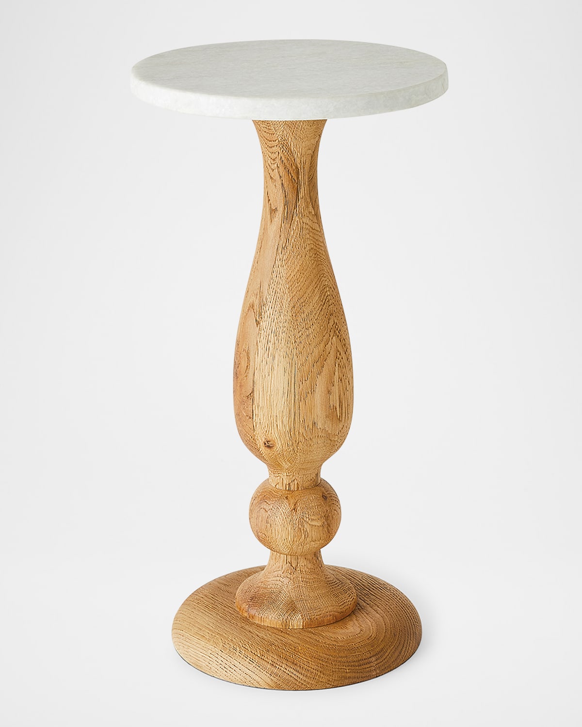 Global Views Vessel 23.5" Side Table, Natural In Natural
