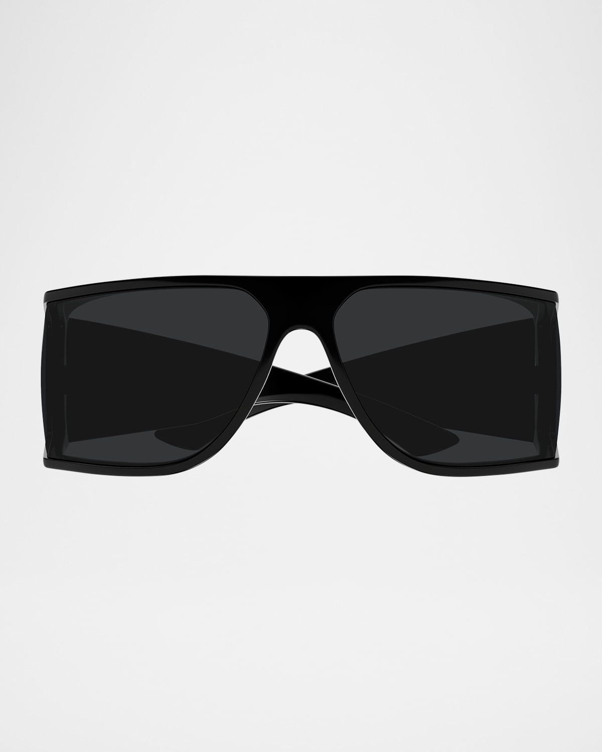 Saint Laurent Men's SL 806M Plastic Rectangle Sunglasses