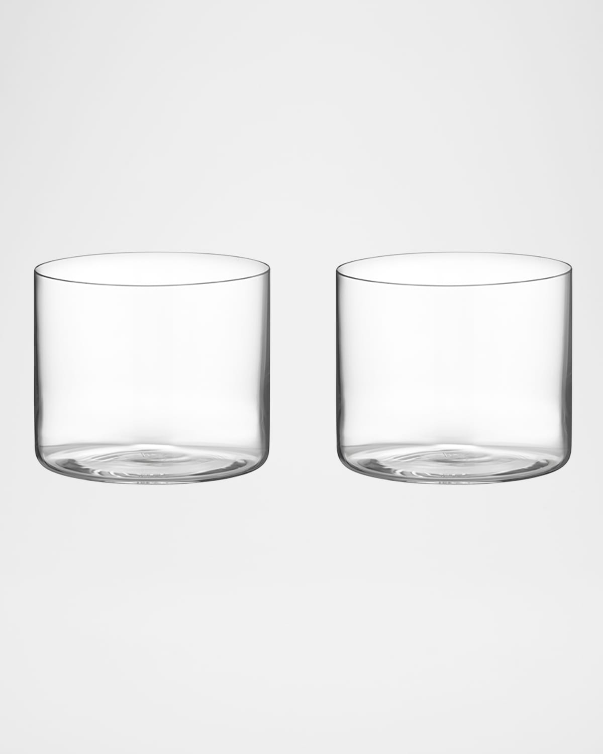 Orrefors Geometry 10 Oz. Tumblers, Set Of 2 In Crystal