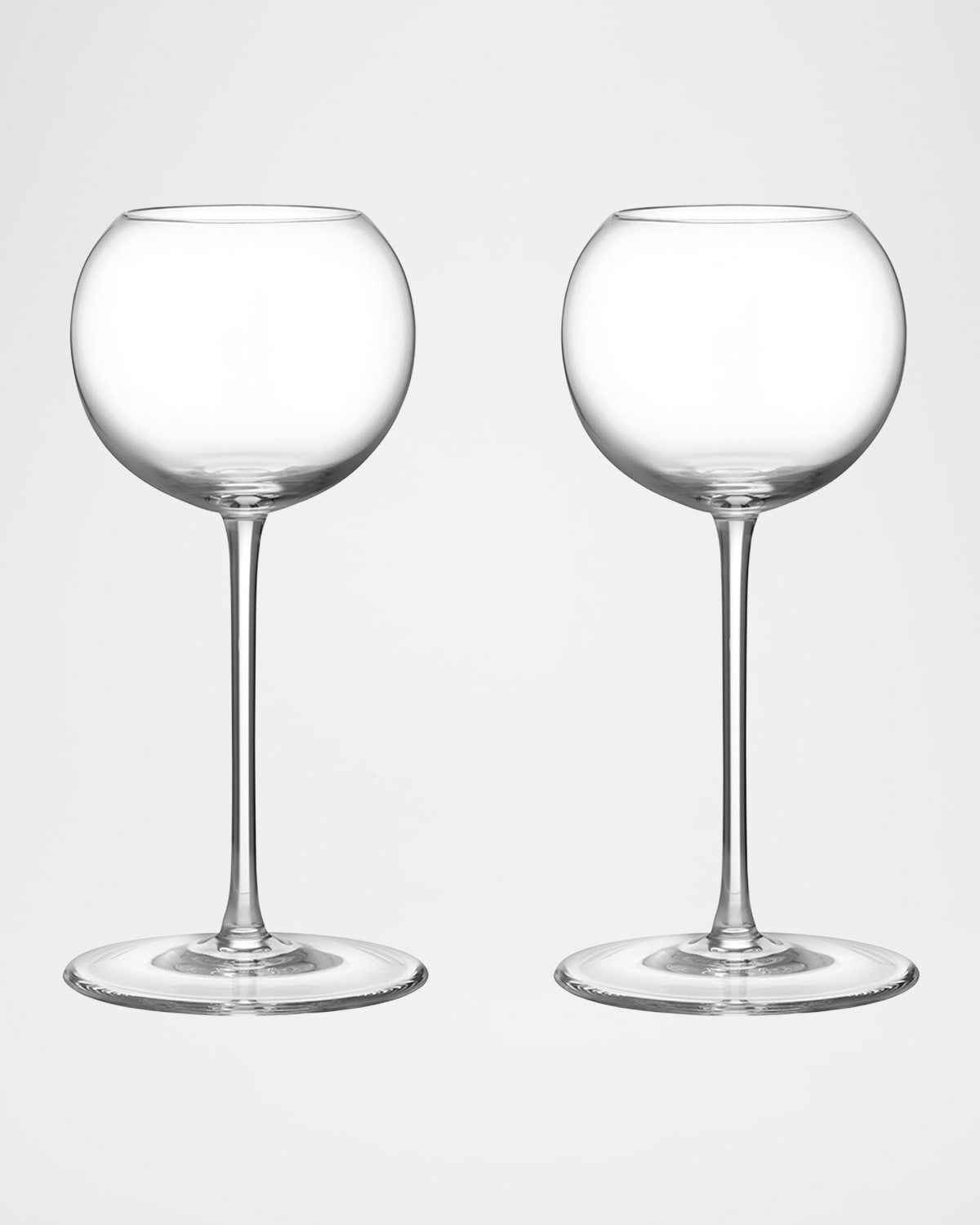 Orrefors Geometry 5.5 Oz. Liqueur Glasses, Set Of 2 In Crystal