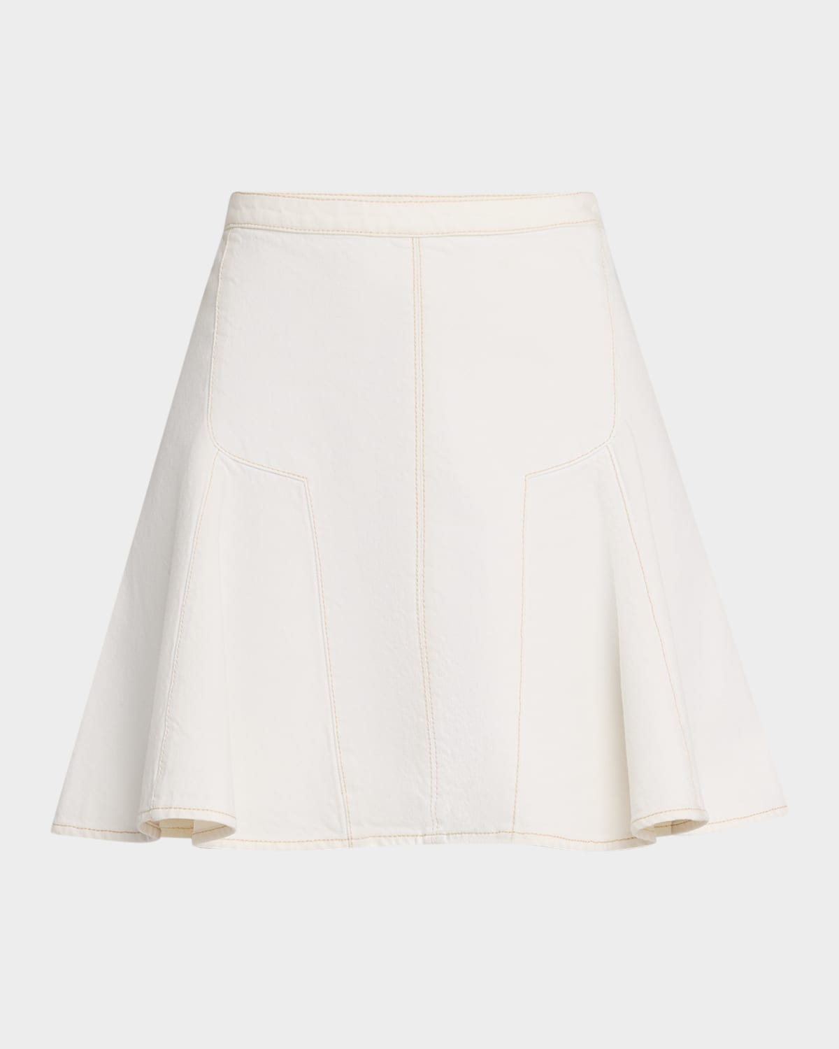 PAIGE ADALINE DENIM MINI SKIRT 