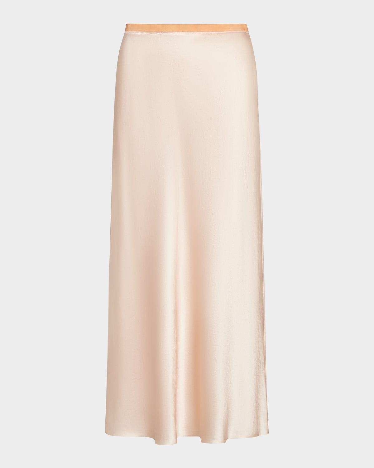 VINCE SATIN SLIP SKIRT 