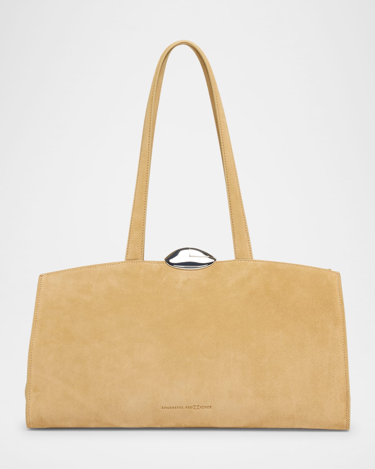 Benedetta Bruzziches Serena Suede Shoulder Bag In Love Destination Is Calling
