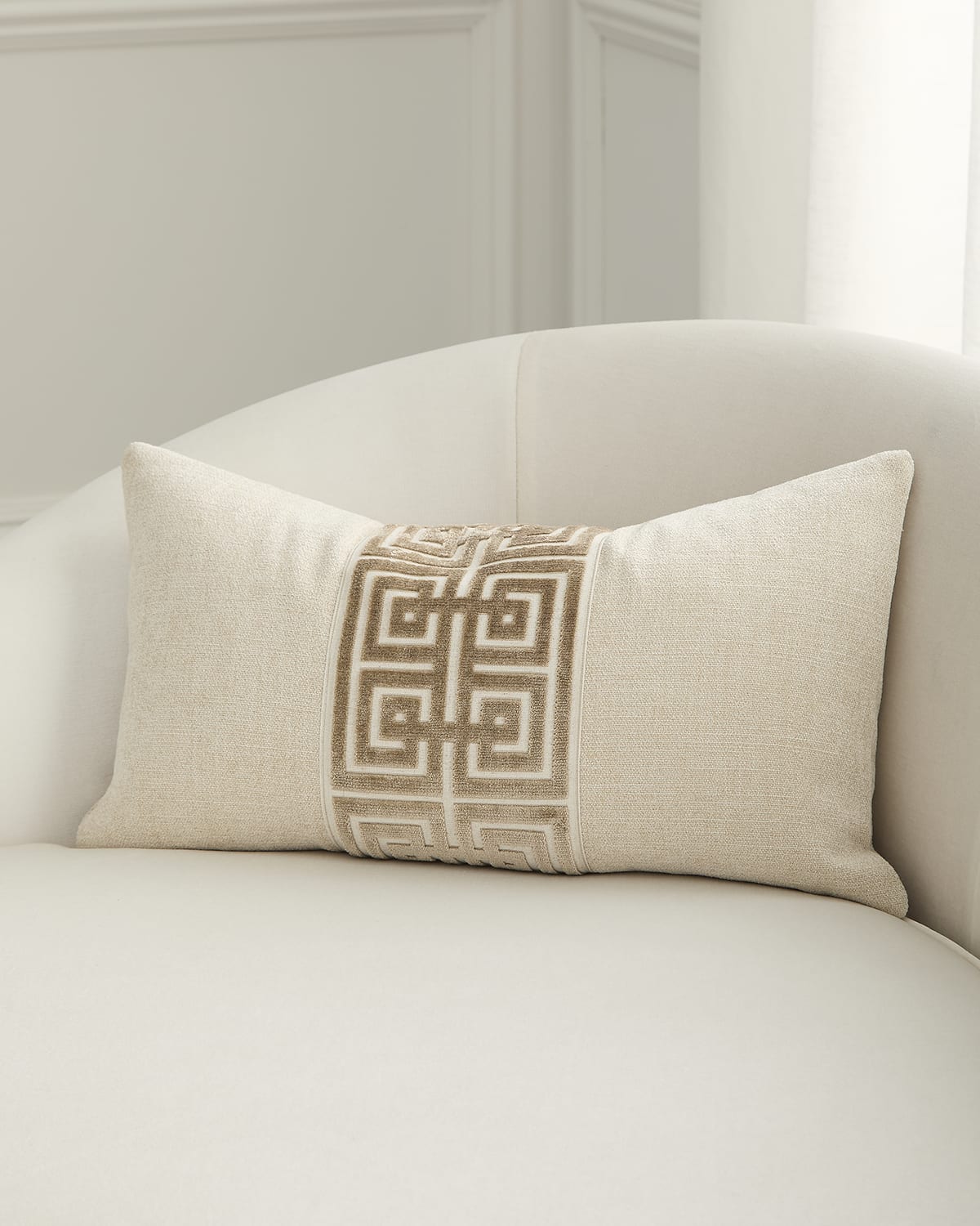 D.v. Kap Home Terus Lumbar Pillow, 14" X 24" In Toast