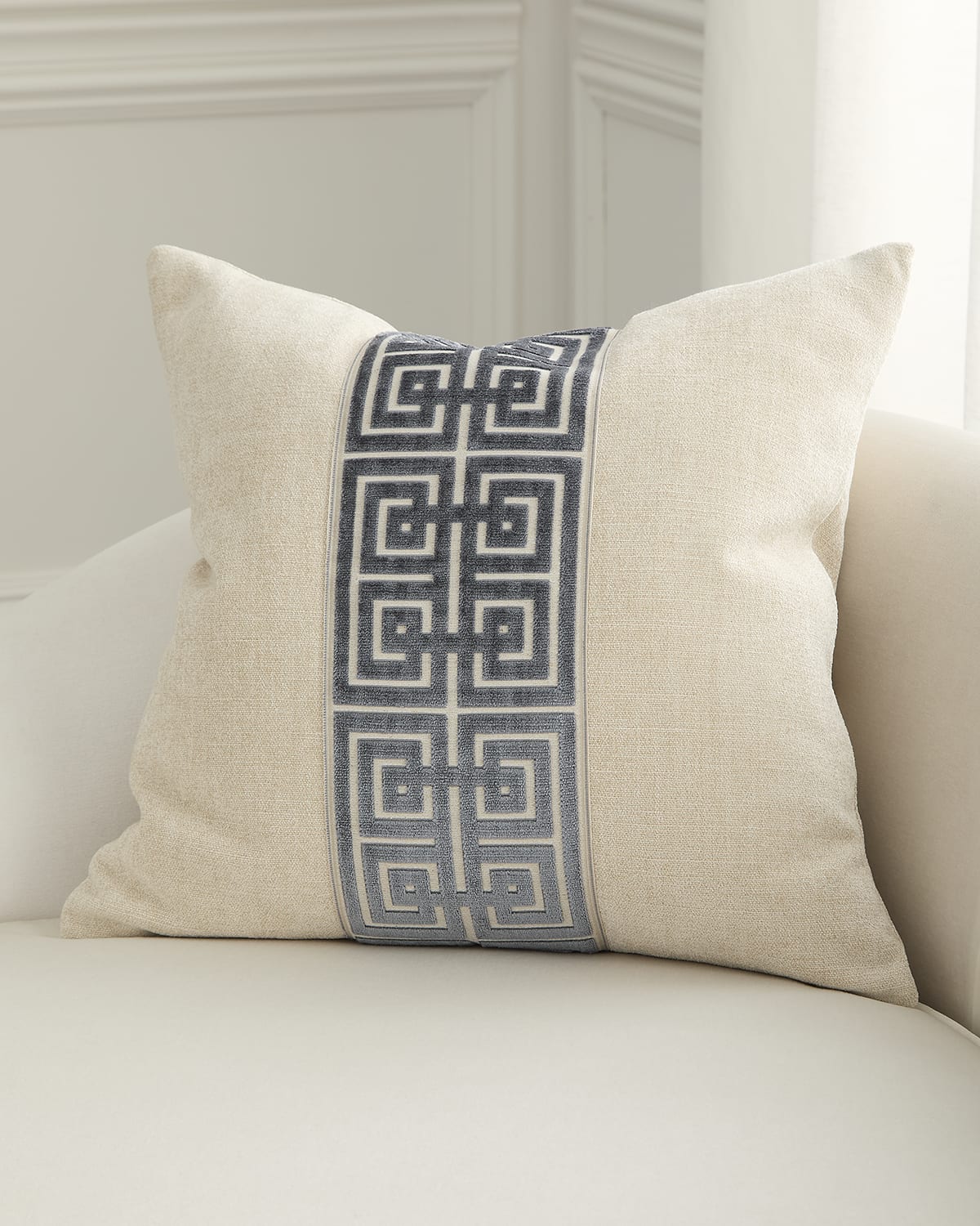 D.v. Kap Home Terus Decorative Pillow, 24" Square In Harbor