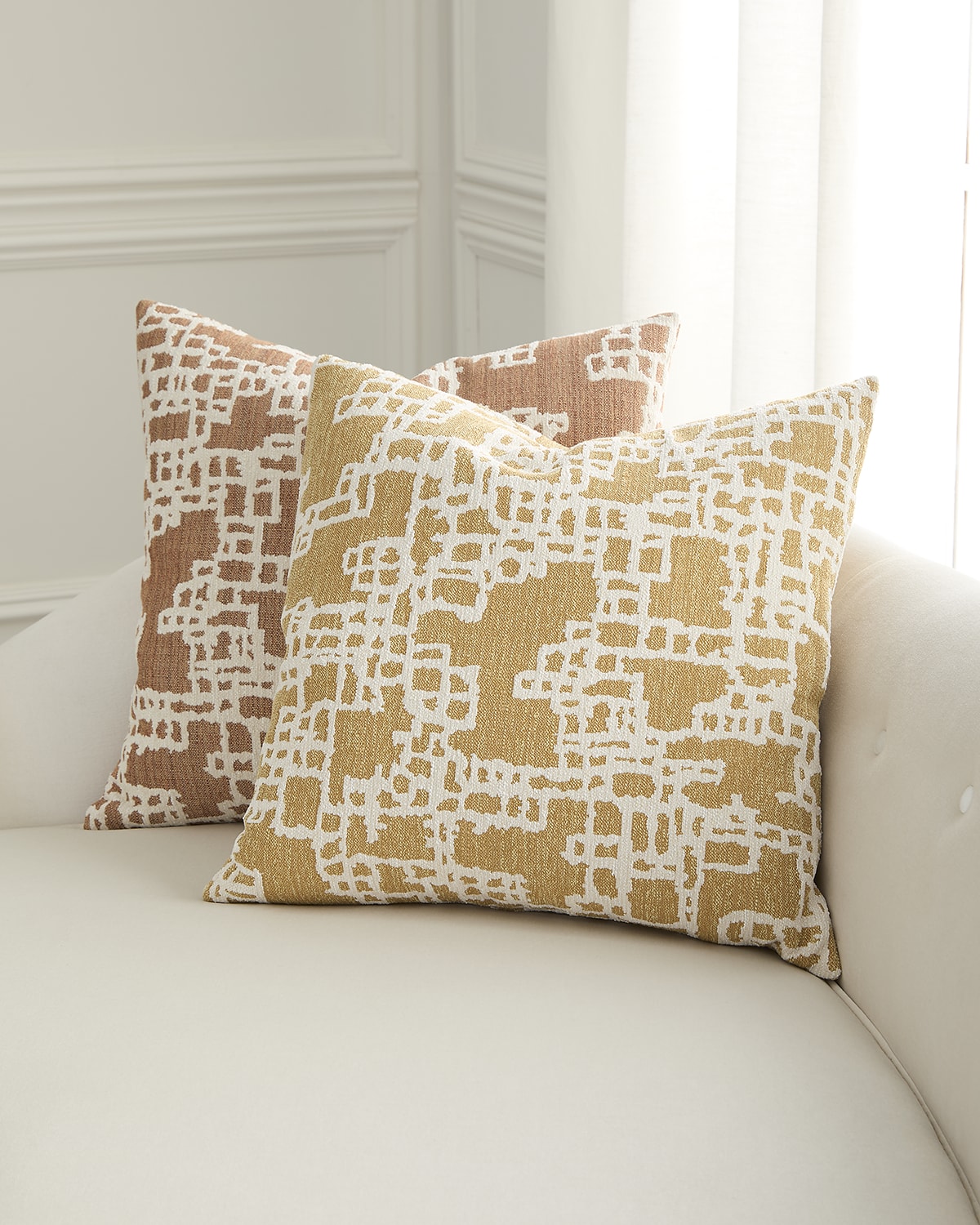 D.v. Kap Home Adessi Decorative Pillow, 24" Square In Terracotta