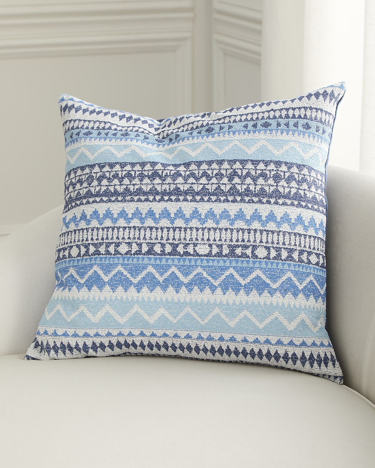 D.v. Kap Home Naya Decorative Pillow, 24" Square In Blue