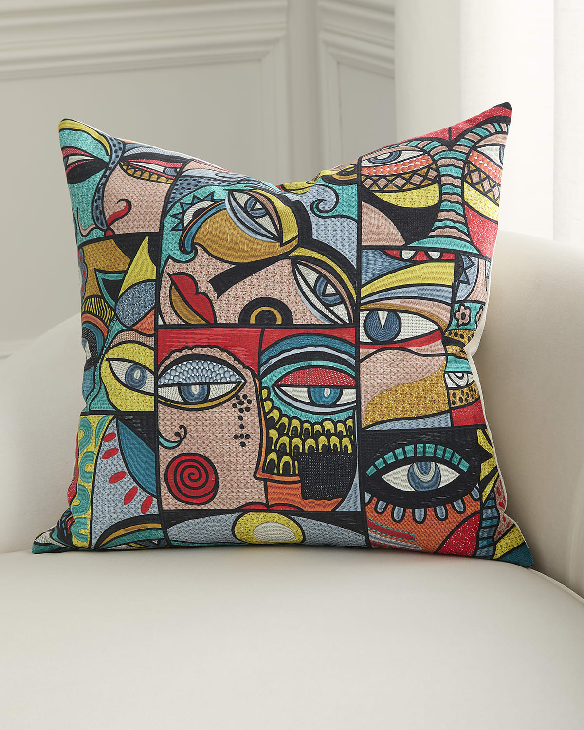 D.v. Kap Home Pablo Decorative Pillow, 24" Square In Orange