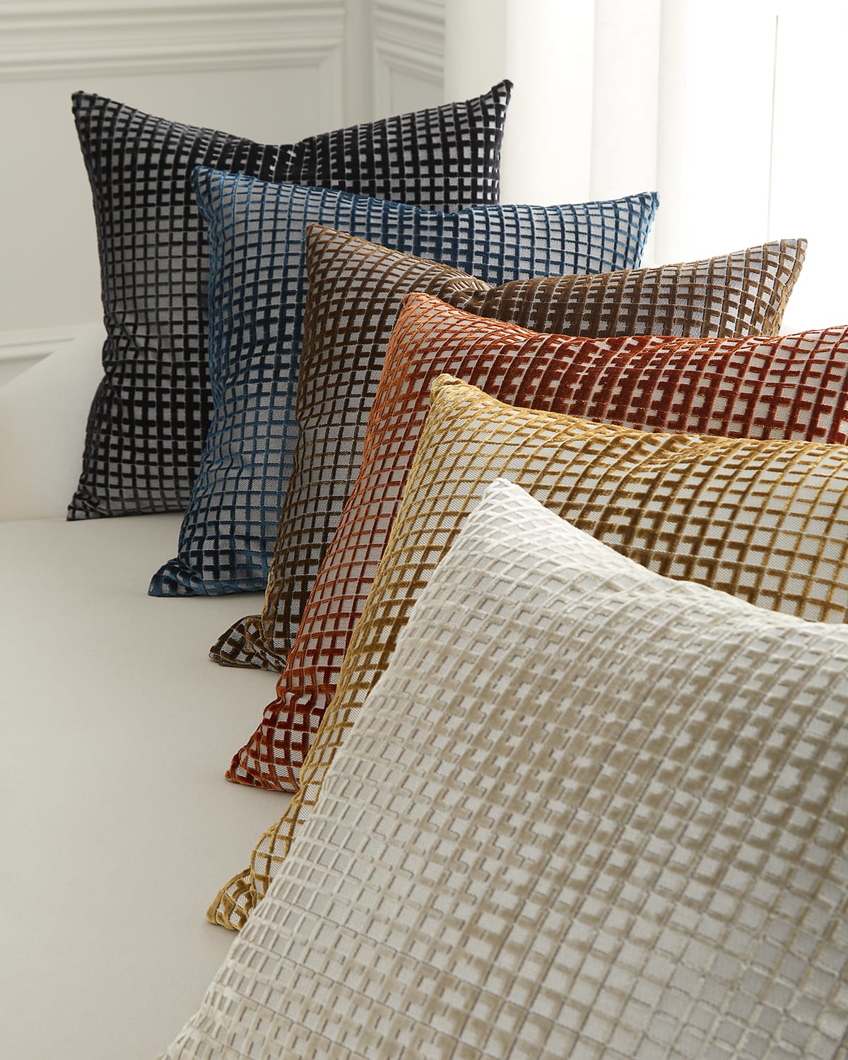 D.v. Kap Home Success Velvet Decorative Pillow, 24" Square In Topaz